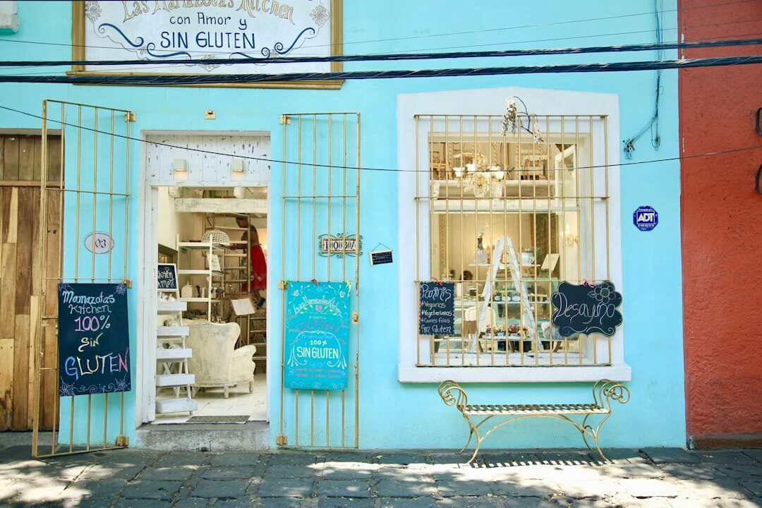 Elegant boutique storefront exterior in La Barra, Punta del Este